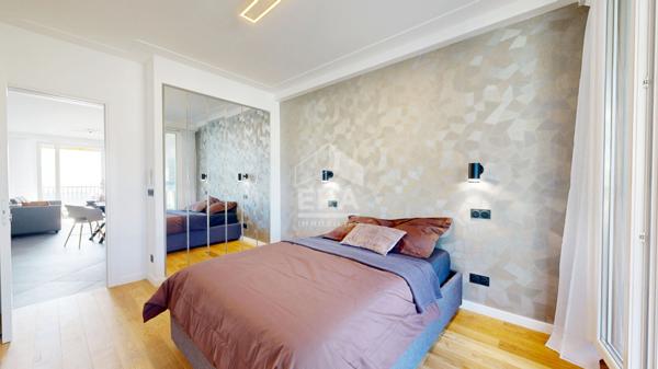 NICE - BAUMETTES : JOLI 3 PIÈCES AVEC TERRASSE, BALCON VUE DÉGAGÉE VILLE ET MER