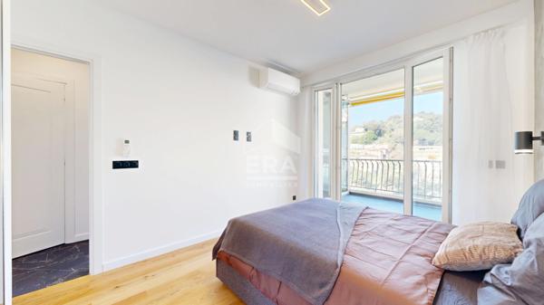 NICE - BAUMETTES : JOLI 3 PIÈCES AVEC TERRASSE, BALCON VUE DÉGAGÉE VILLE ET MER
