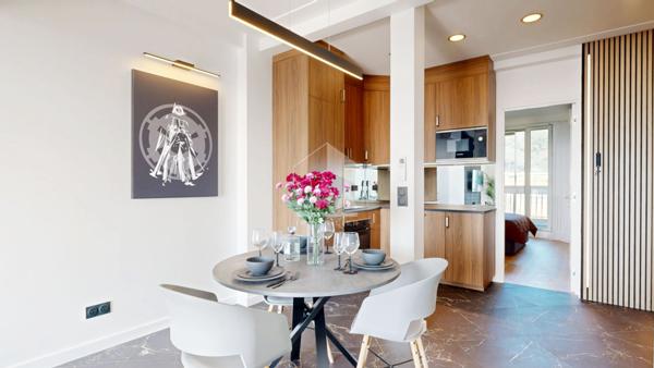 NICE - BAUMETTES : JOLI 3 PIÈCES AVEC TERRASSE, BALCON VUE DÉGAGÉE VILLE ET MER
