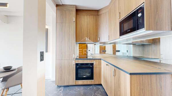 NICE - BAUMETTES : JOLI 3 PIÈCES AVEC TERRASSE, BALCON VUE DÉGAGÉE VILLE ET MER