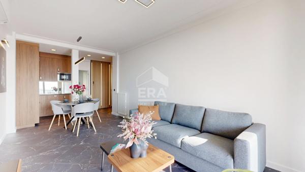NICE - BAUMETTES : JOLI 3 PIÈCES AVEC TERRASSE, BALCON VUE DÉGAGÉE VILLE ET MER