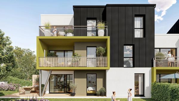 Dpt Finistère (29), à vendre BREST St Marc Appartement T2 47.20m² Terrasse.