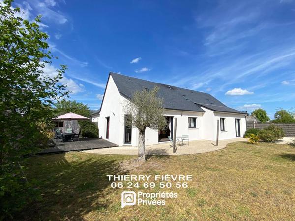 A VENDRE  BOURGUEIL 37140  MAISON RÉCENTE 2019 165 M2 5 CHAMBRES DPE A