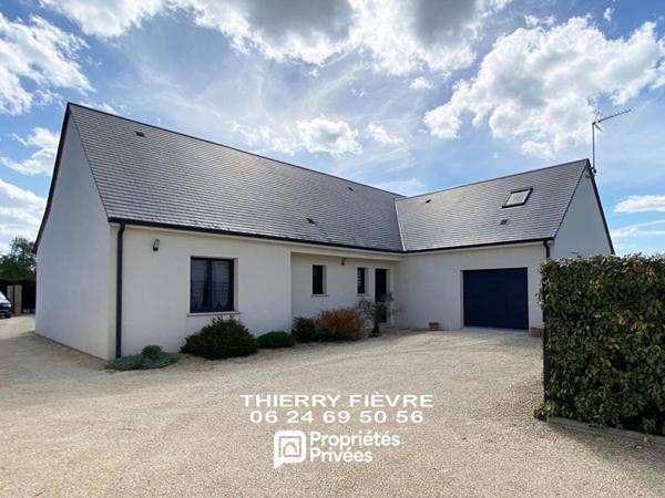 A VENDRE  BOURGUEIL 37140  MAISON RÉCENTE 2019 165 M2 5 CHAMBRES DPE A