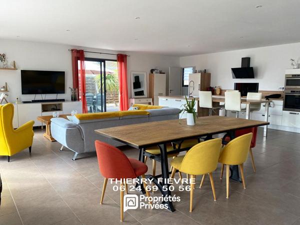 A VENDRE  BOURGUEIL 37140  MAISON RÉCENTE 2019 165 M2 5 CHAMBRES DPE A