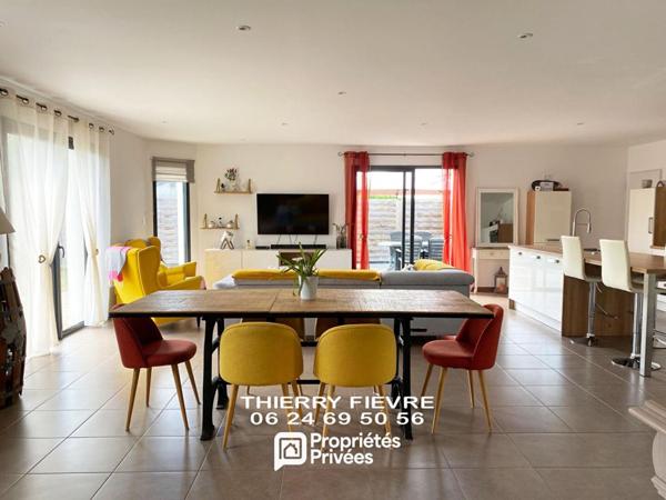 A VENDRE  BOURGUEIL 37140  MAISON RÉCENTE 2019 165 M2 5 CHAMBRES DPE A
