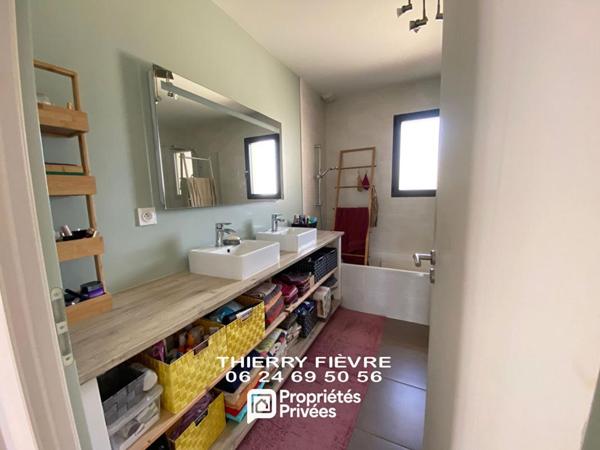 A VENDRE  BOURGUEIL 37140  MAISON RÉCENTE 2019 165 M2 5 CHAMBRES DPE A