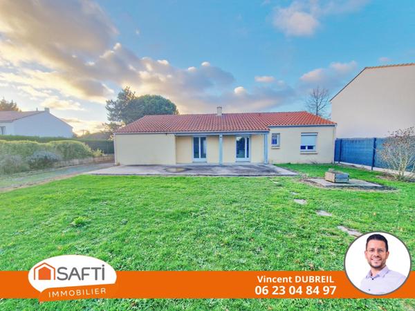 MAISON DE PLAIN PIED - 3 CHAMBRES - VERTOU