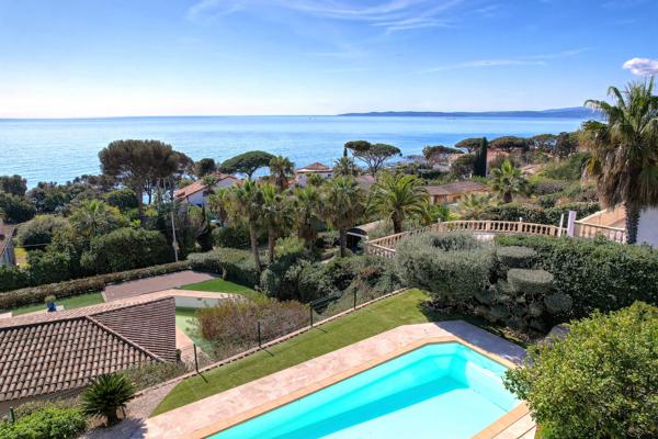 Rare Villa de Plein Pieds aux Issambres, vue mer