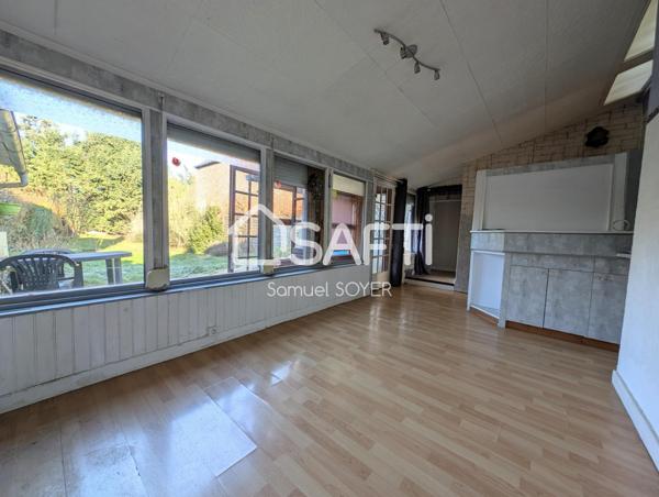 MAISON AVEC GARAGE ET JARDIN