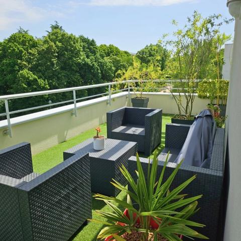 Appartement T3 en dernier étage, terrasse d'exception, vue dégagée – Aucun travaux à prévoir