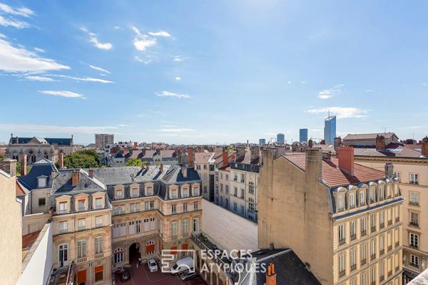 Dernier étage avec vue d’exception au coeur de Foch