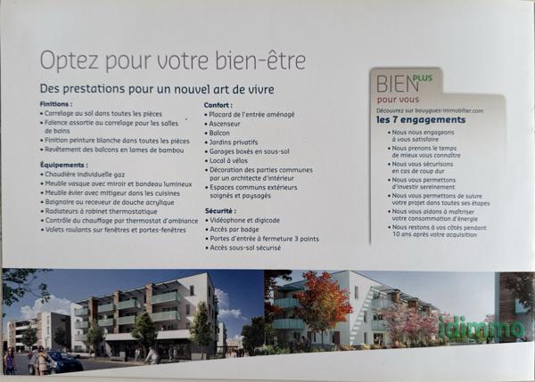 MIONS Dernier Étage 2/2 avec Terrasse et place de parking coté Gare limite St Priest Mions (69780)