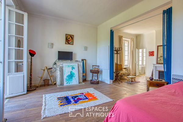 Villa d’élégance intemporelle en surplomb de la Sorgue