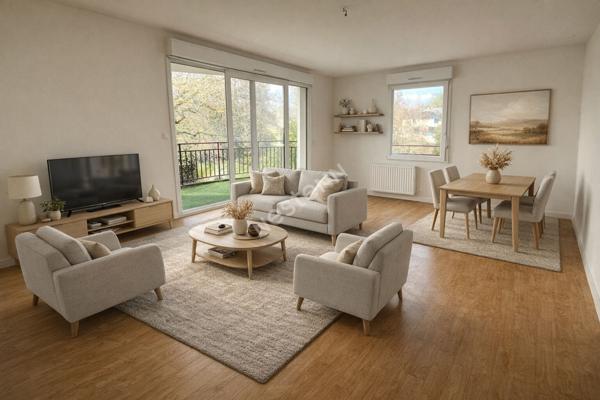Appartement 3 pièces à vendre à Orvault - Confort et calme à proximité des commodités