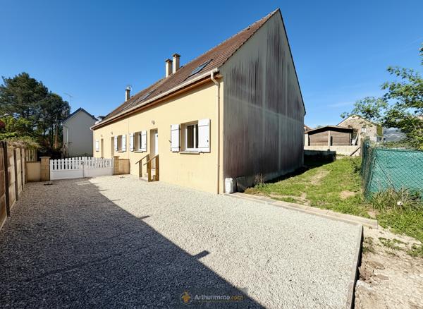 Coulommiers (77120) Maison T5 101 m² – Jardin – 2 places de parking – DPE : C