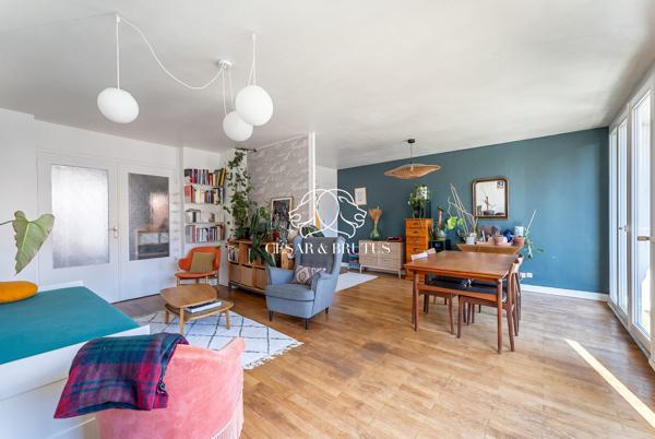 EN EXCLUSIVITÉ – T3 82 M2 AVEC BALCON LYON 7ème