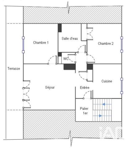 Appartement à vendre 3 pièces 50,89 m² La Bernerie-en-Retz