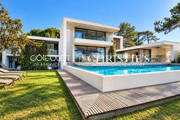 À vendre Anglet Chiberta - Villa d'architecture contemporaine entre lac et pinède