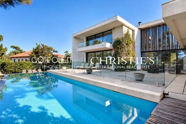 À vendre Anglet Chiberta - Villa d'architecture contemporaine entre lac et pinède