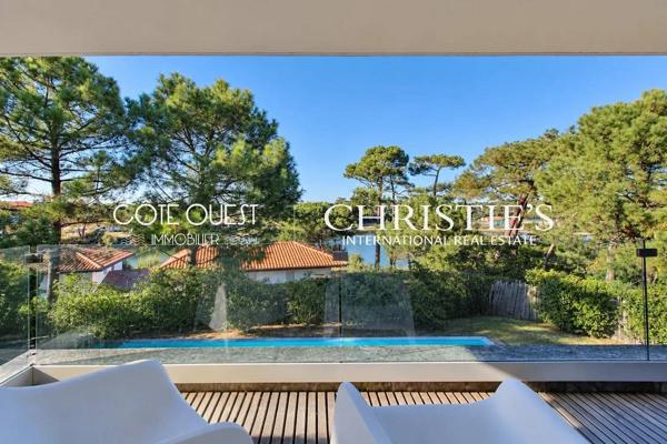 À vendre Anglet Chiberta - Villa d'architecture contemporaine entre lac et pinède