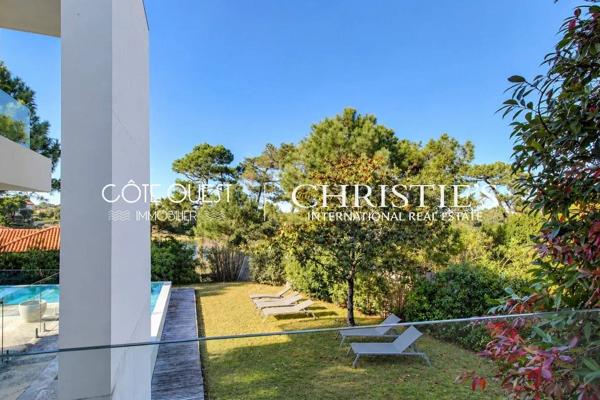 À vendre Anglet Chiberta - Villa d'architecture contemporaine entre lac et pinède