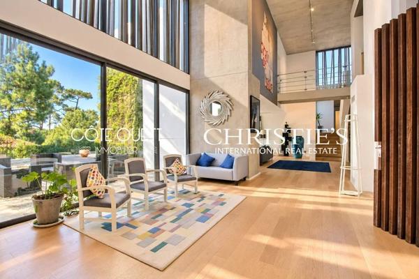 À vendre Anglet Chiberta - Villa d'architecture contemporaine entre lac et pinède