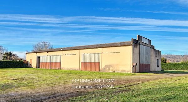 Local professionnel avec logement loué