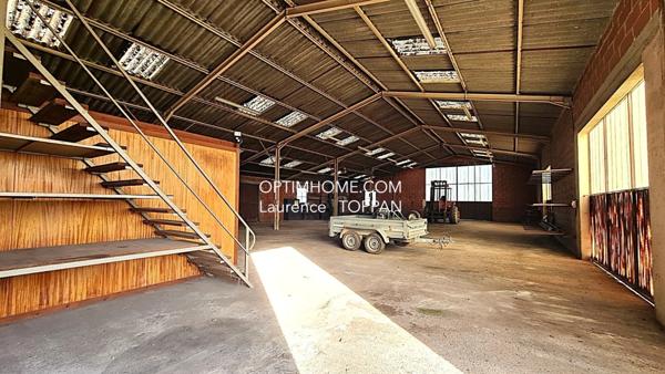 Local professionnel avec logement loué