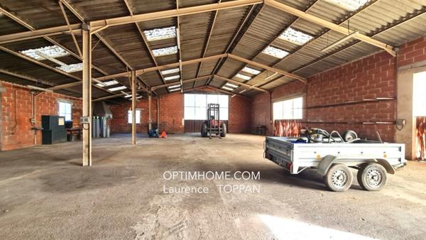 Local professionnel avec logement loué