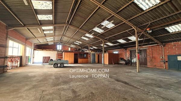 Local professionnel avec logement loué