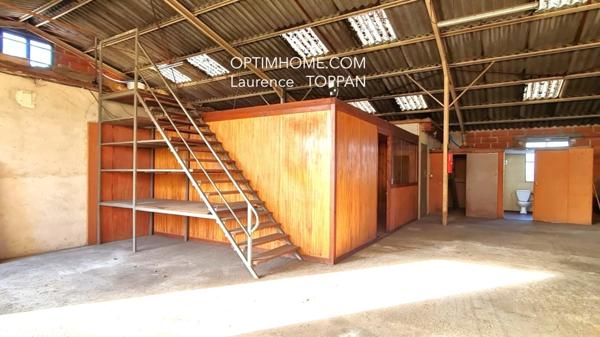 Local professionnel avec logement loué