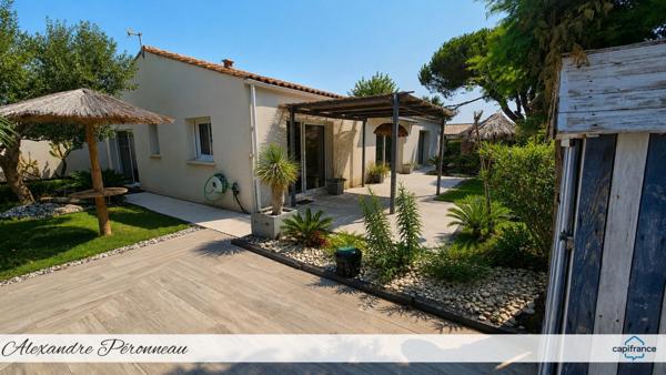 La Rochelle – Élégante maison contemporaine 4ch de plain-pied avec piscine, au calme absolu
