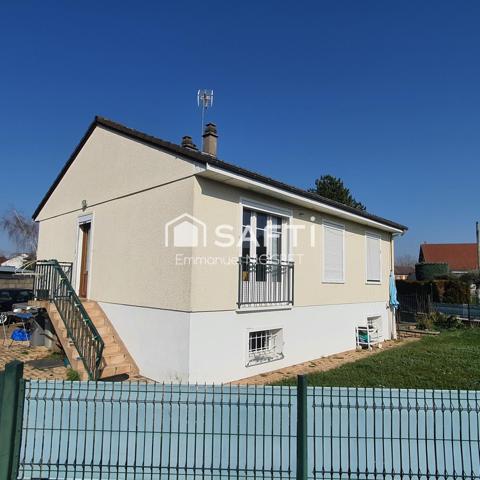 Pavillon de 78 m², 3 ch, dépendance sur 850 m² de terrain