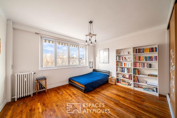 Duplex Art Déco à l’orée du Bois de Boulogne et du Jardin du Ranelagh