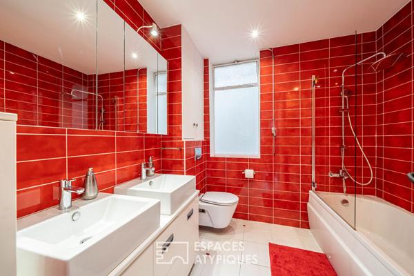 Duplex Art Déco à l’orée du Bois de Boulogne et du Jardin du Ranelagh