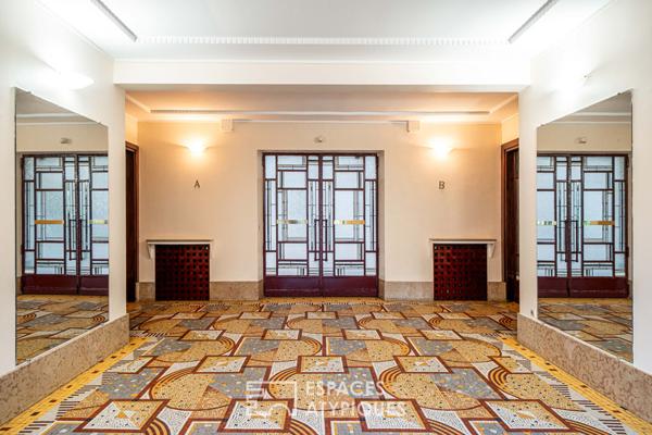 Duplex Art Déco à l’orée du Bois de Boulogne et du Jardin du Ranelagh