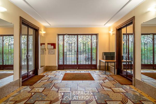 Duplex Art Déco à l’orée du Bois de Boulogne et du Jardin du Ranelagh