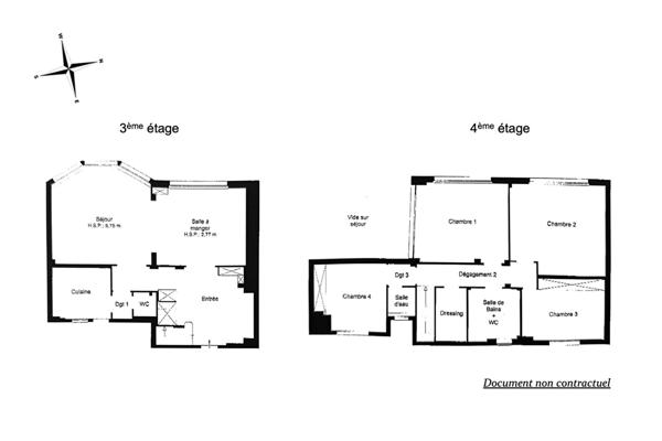 Duplex Art Déco à l’orée du Bois de Boulogne et du Jardin du Ranelagh