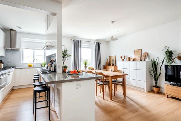 Appartement 3 pièces + balcon + parking