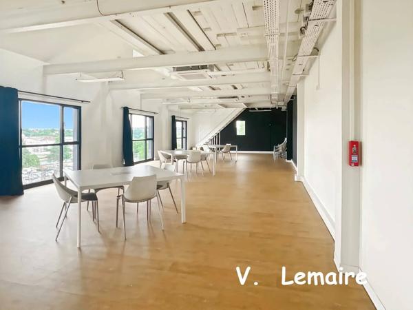 Bureau open space, standing, 164m² - Meaux