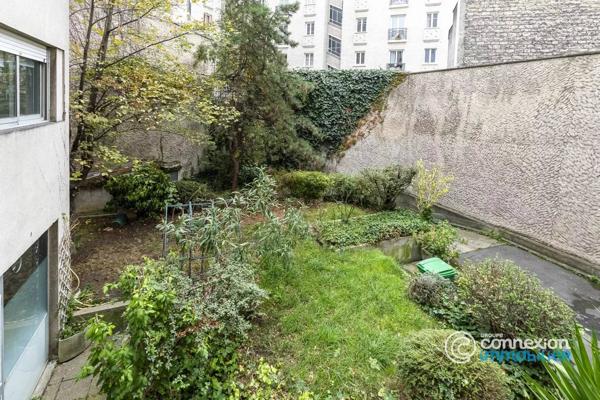 Dernier étage au calme sur jardin
