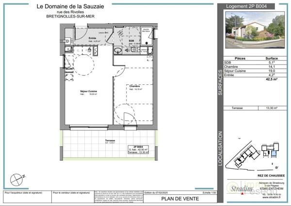 Appartement à BRETIGNOLLES SUR MER (85470)