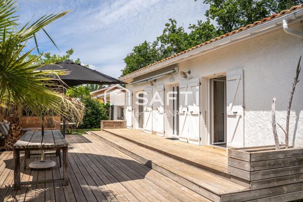 Coup de cœur pour cette maison rénovée avec belle terrasse et garage