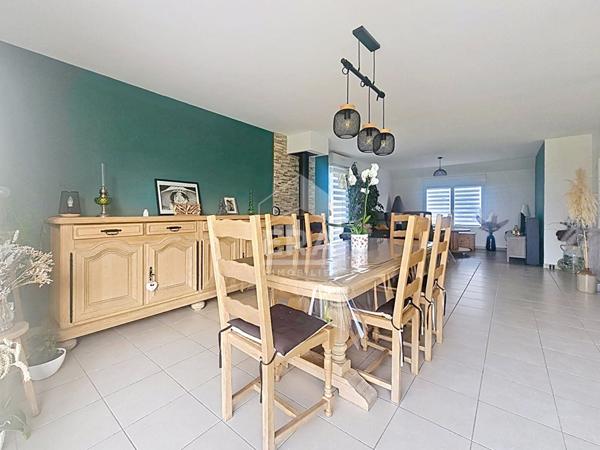 Maison Individuelle récente 123m² - 4 chambres - Terrain 1300m² - Ligny-lès-Aire