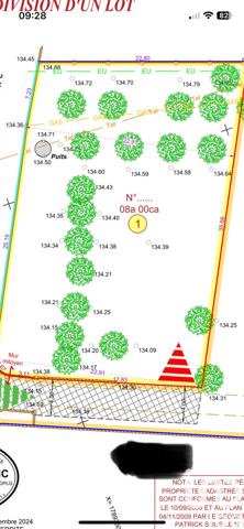 Terrain à vendre 800 m² Alès