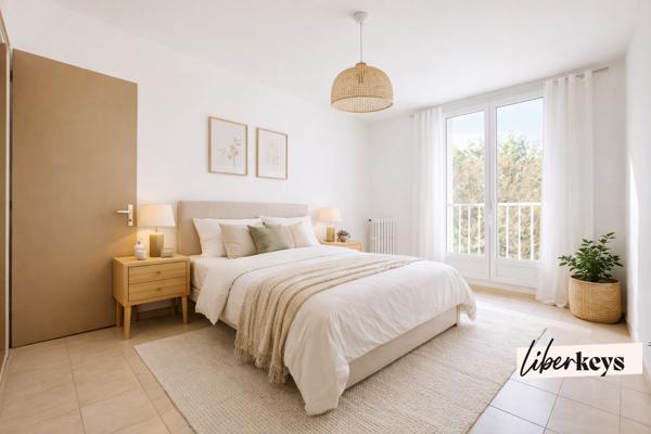 Grand T4 baigné de lumière – Traversant Est-Ouest, balcon et parc arboré de 2 000 m²