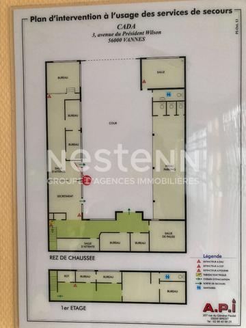 A louer local de 350m² en Centre Ville de Vannes - Emplacement stratégique