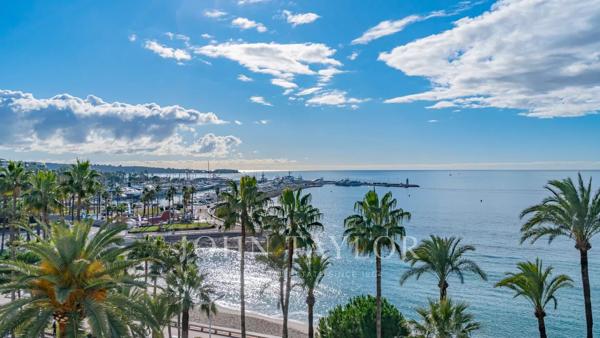 Magnifique 2 pièces avec vue mer panoramique – Croisette