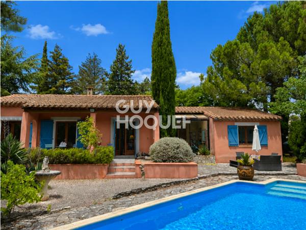 5 Min Nord-Est CARCASSONNE - Villa trois chambres, garage, piscine sur terrain 1074 m²